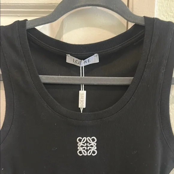 Loewe Black Women's Tank Top - Picture 2 of 5